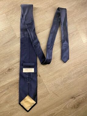 Only First Navy Blue Men's Tie